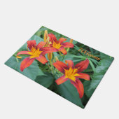 Day Lilies Delight Fußmatte (Schrägansicht)