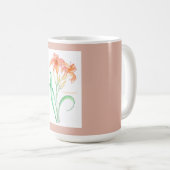 Day Lily Kaffeetasse (VorderseiteRechts)