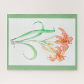 Day Lily Puzzle (Horizontal)