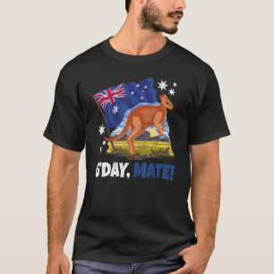 Day Mate Good Kangaroo Patriotische australische F T-Shirt