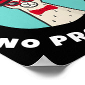 Day No Probllama Funny Testing Llama Design Poster (Ecke)
