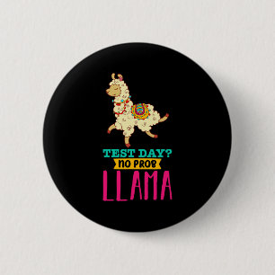 Day No Probllama T Shirt Llama Geschenkgutscheine Button