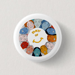 Day of Happiness Button
