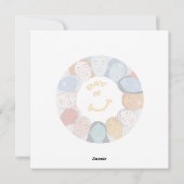 Day of Happiness  Feiertagskarte (Rückseite)