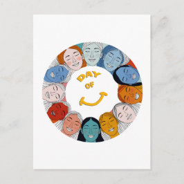 Day of Happiness Postkarte