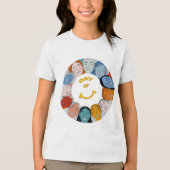 Day of Happiness Tri-Blend Shirt (Vorderseite)