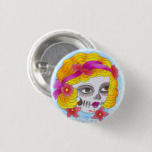 day of the dead button (Vorne & Hinten)