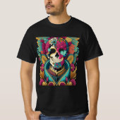 Day of the dead, Elegance never fades T-Shirt (Vorderseite)