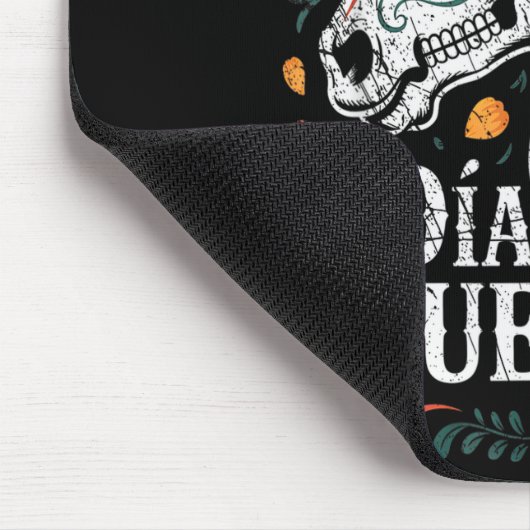 Day Of The Dead Horse Halloween Sugar Skull Costum Mousepad (Ecke)