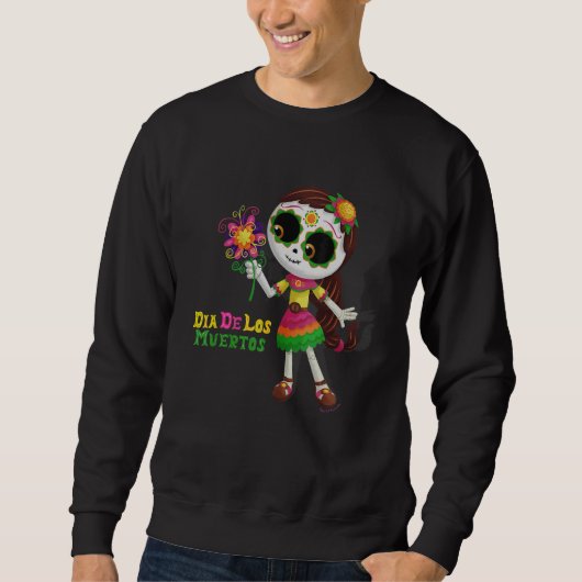 Day of The Dead La Catrina Dia De Los Muertos Fami Sweatshirt (Vorderseite)