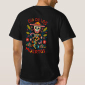 Day of the dead, Mexican holiday T-Shirt (Rückseite)