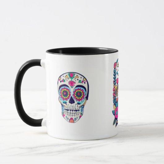 Day of the dead, never forgotten tasse (Links)
