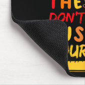 Day Rock the Test Funny Teacher Student Testing Ex Mousepad (Ecke)