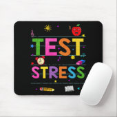 Day Rock The Test Teacher Funny Testing Day Studen Mousepad (Mit Mouse)