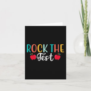 Day Rock the Test Teacher Testing Day 1 Karte