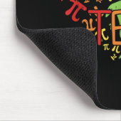 Day Rock the Test Teacher Testing Day Rainbow Teac Mousepad (Ecke)