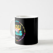 Day Rock the Test Teacher Testing Day Sie Got habe Kaffeetasse (Vorderseite Links)