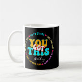 Day Rock the Test Teacher Testing Day Sie Got habe Kaffeetasse (Links)
