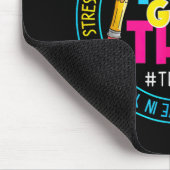 Day Rock the Test Teacher Testing Day Sie Got habe Mousepad (Ecke)
