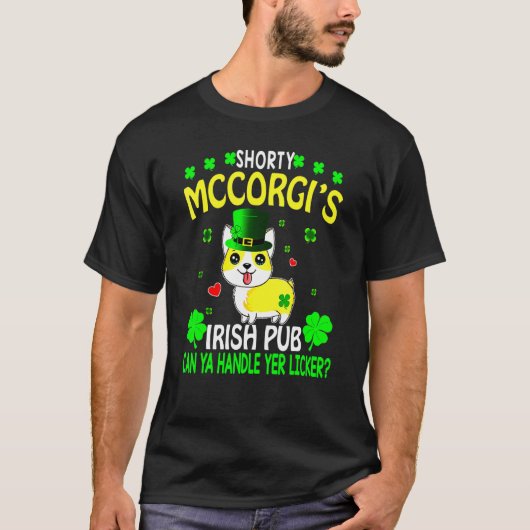 Day Shorty Mccorgi Irish Pub T-Shirt (Vorderseite)