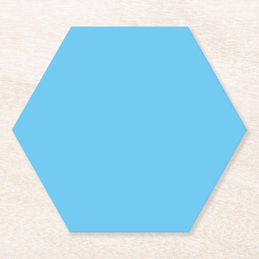 Day Sky Blue, Halb gebacken, Jeans Blue, Untersetzer (Vorderseite)