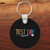 Day Squad Teacher Testkoordinator Funny Schlüsselanhänger (Vorderseite)