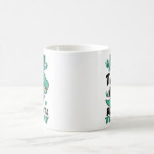 Day T-rex Funny Student Lehrer Dinosaur Test Kaffeetasse (Mittel)