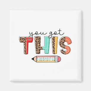 Day Teacher Shirt, das Sie Got haben Dieses Gesche Magnet