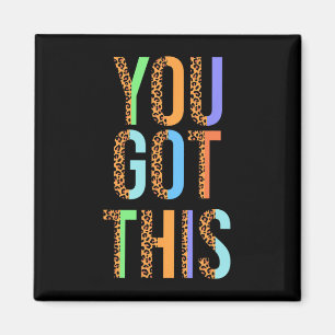 Day Teacher Shirt, das Sie Got haben Dieses Gesche Magnet