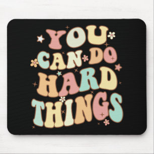 Day Teacher Shirt kann man hart tun Frauen Kind Mousepad