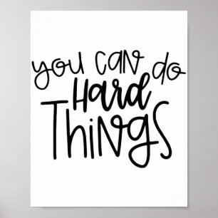 Day Teacher Shirt kann man hart tun Frauen Kind Poster