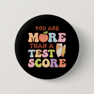 Day Teacher Shirt Sie sind mehr als ein Test Score Button