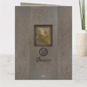 Day "Tiger" Lilies 8.5 x 11" Karte (Rückseite)