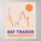 Day Trader Finance Poster (Vorne)