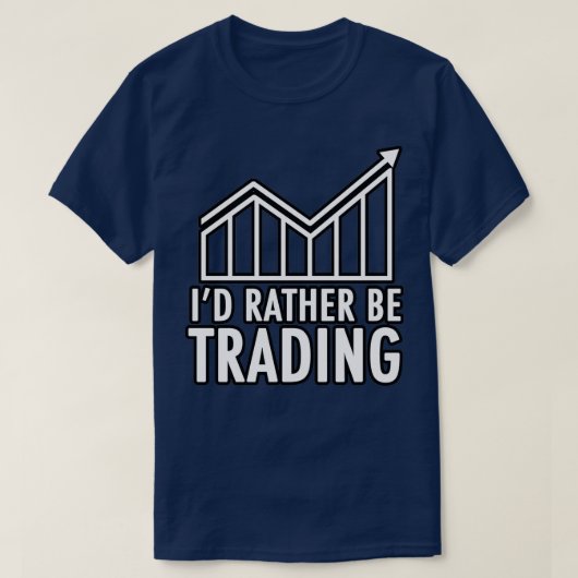 Day Trader Ix27d statt durch Handel T-Shirt (Design vorne)