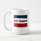 Day Trader Tasse! Kaffeetasse (Links)