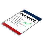 Day Trader Today Notebook Notizblock (Linke Seite)