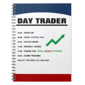 Day Trader Today Notebook Notizblock (Vorderseite)