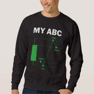 Day Trading Quote My ABC Stockbroker Market Trader Sweatshirt