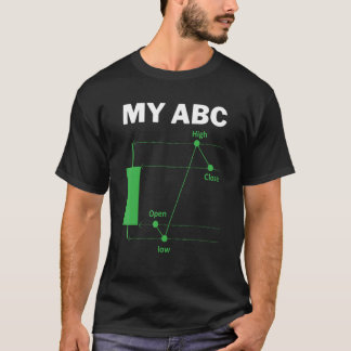 Day Trading Quote My ABC Stockbroker Market Trader T-Shirt