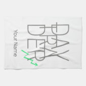 Day Trading und Kryptowährungen Börse Geschirrtuch (Horizontal)