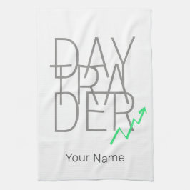 Day Trading und Kryptowährungen Börse Geschirrtuch