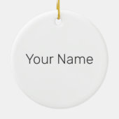 Day Trading und Kryptowährungen Börse Keramik Ornament (Hinten)