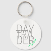 Day Trading und Kryptowährungen Börse Schlüsselanhänger (Vorderseite)