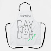 Day Trading und Kryptowährungen Börse Schürze (Vorderseite)