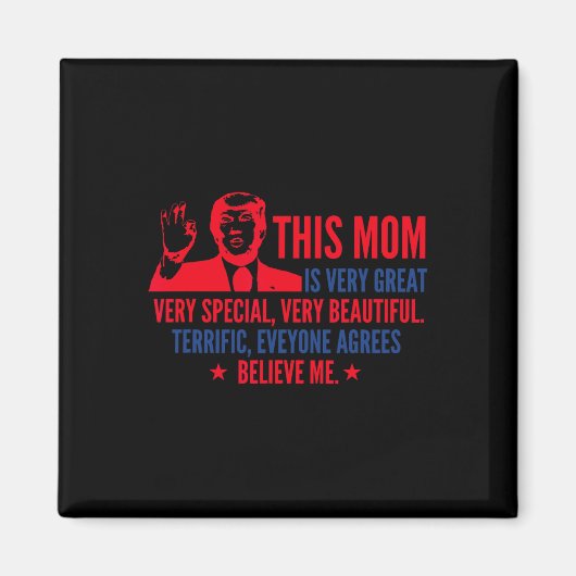 Day Trump Funny Quotes Wahl 2020 Magnet (Vorne)