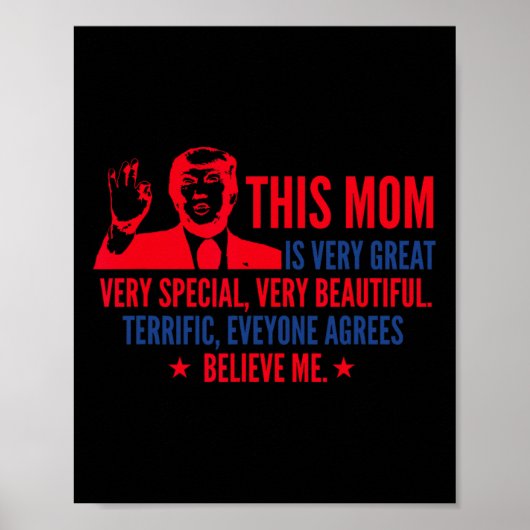 Day Trump Funny Quotes Wahl 2020 Poster (Vorne)