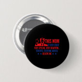 Day Trump Funny Quotes Wahl 2024 Button (Vorne & Hinten)