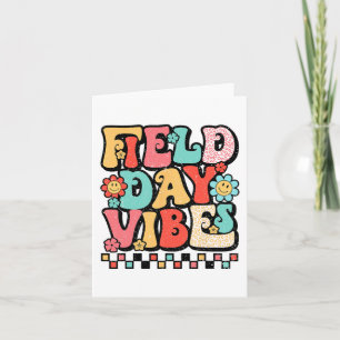 Day Vibes Groovy Summer Teacher Kind Letzten Tag S Karte