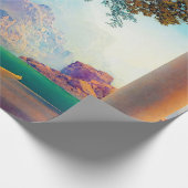 Daybreak, 1922 von Maxfield Parrish Geschenkpapier (Ecke)